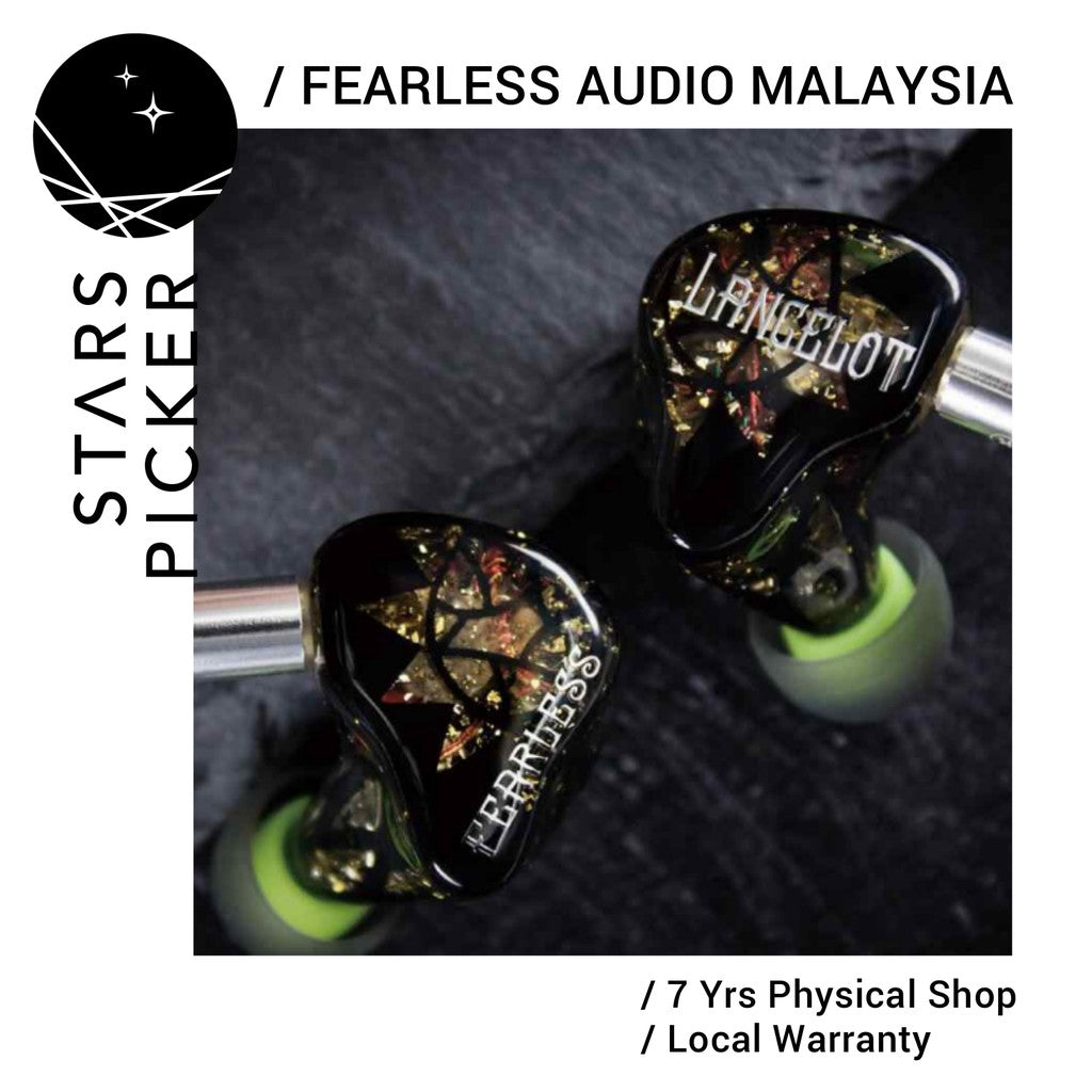 [PM best price] Fearless Audio Lancelot 2 - Custom IEM Earphone / Universal Hybrid Electrostatic BA Drivers