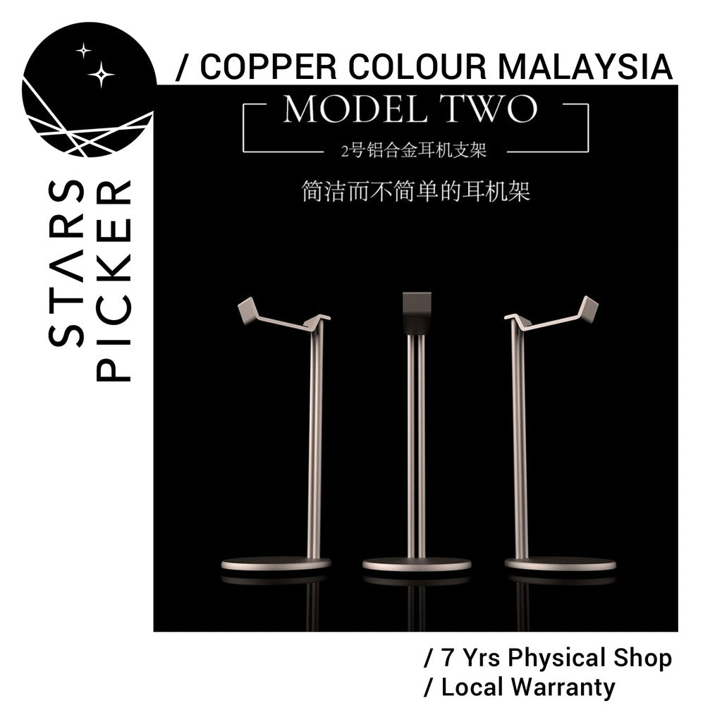 [PM best price] COPPER COLOUR Model 2 CNC Aluminium Alloy Headphone Stand