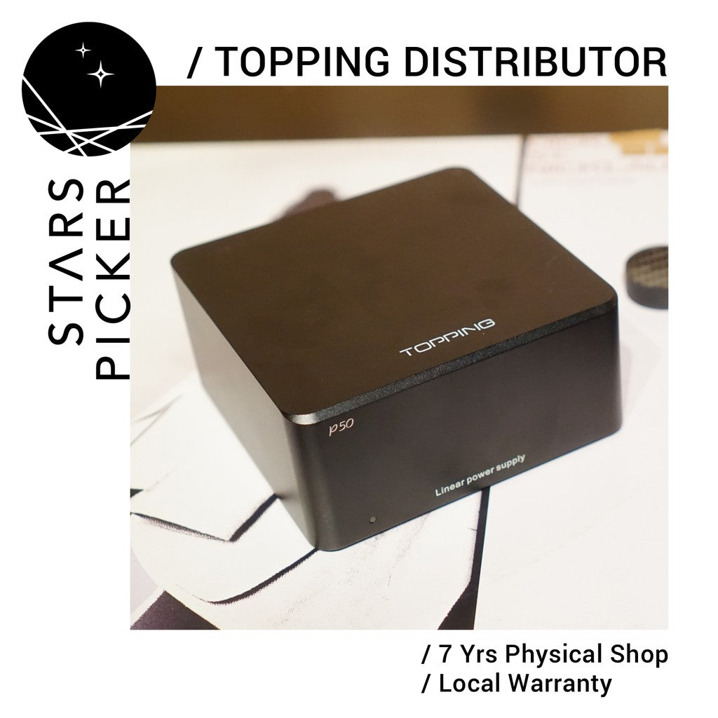 [5% off] TOPPING P50 - Low Noise Linear Power Supply for Topping D50 D50s DX3 Pro D30