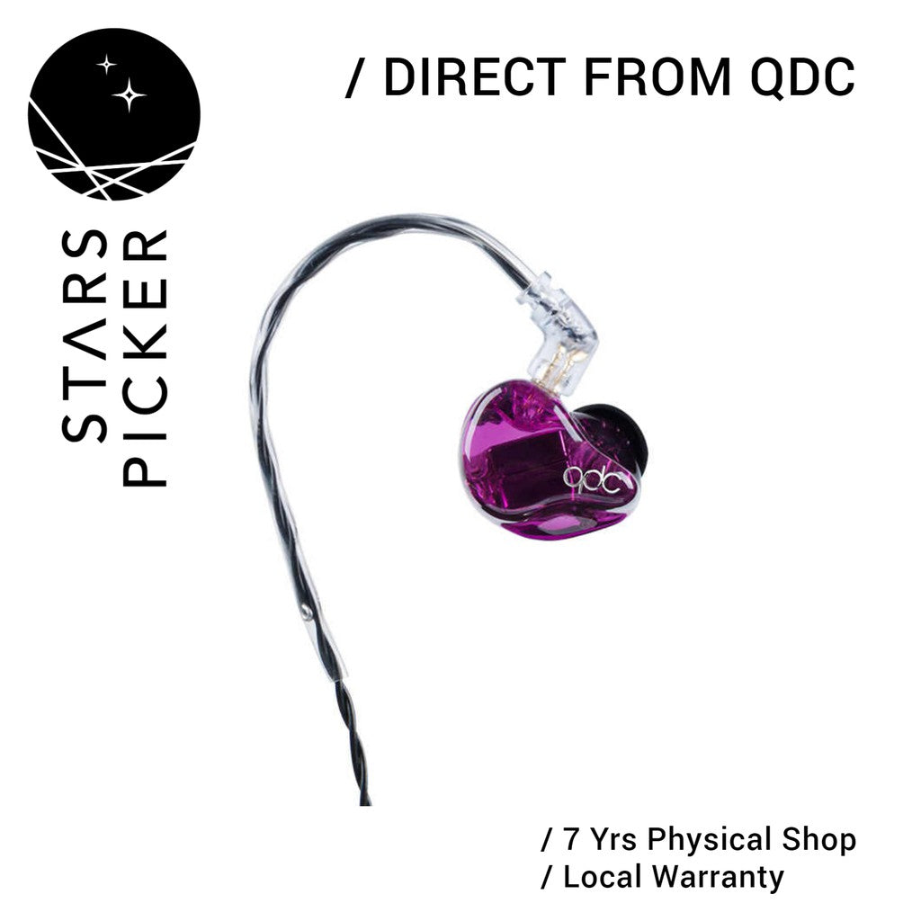 QDC 8SS / 8CS (Studio) 8 Balanced Armature Custom IEM In-Ear Monitor Earphone