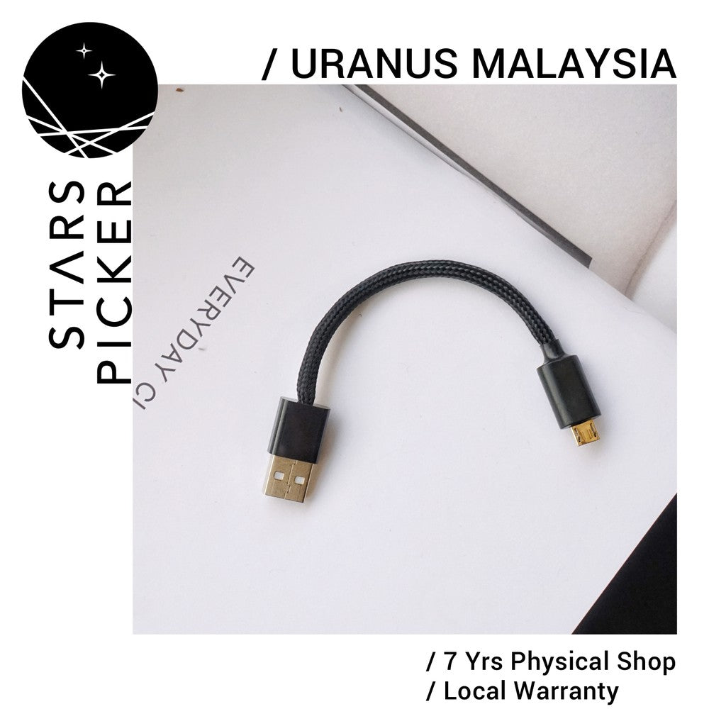 Uranus USB-RSOCC (12cm) - Neotech RSOCC OTG Cable for USB Devices USB A / A (Female) / B / Type C / micro USB