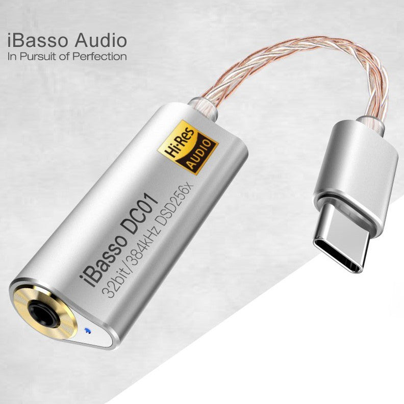 iBasso DC01 Hi-Res Balanced Type C USB Dongle Adapter