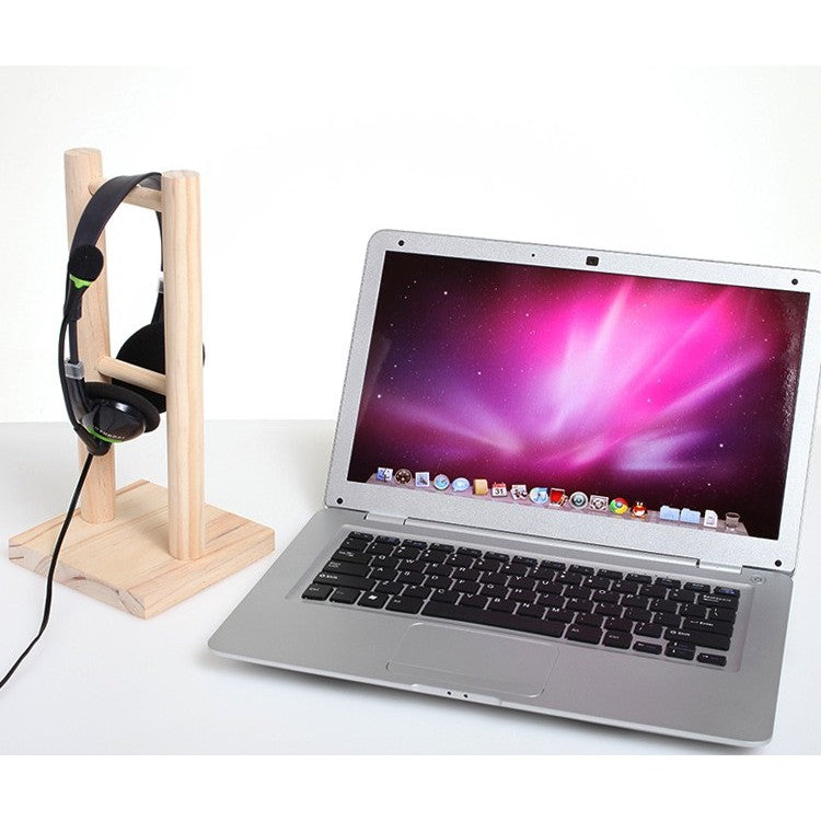 SP Single - Pine Wood Headphone Stand