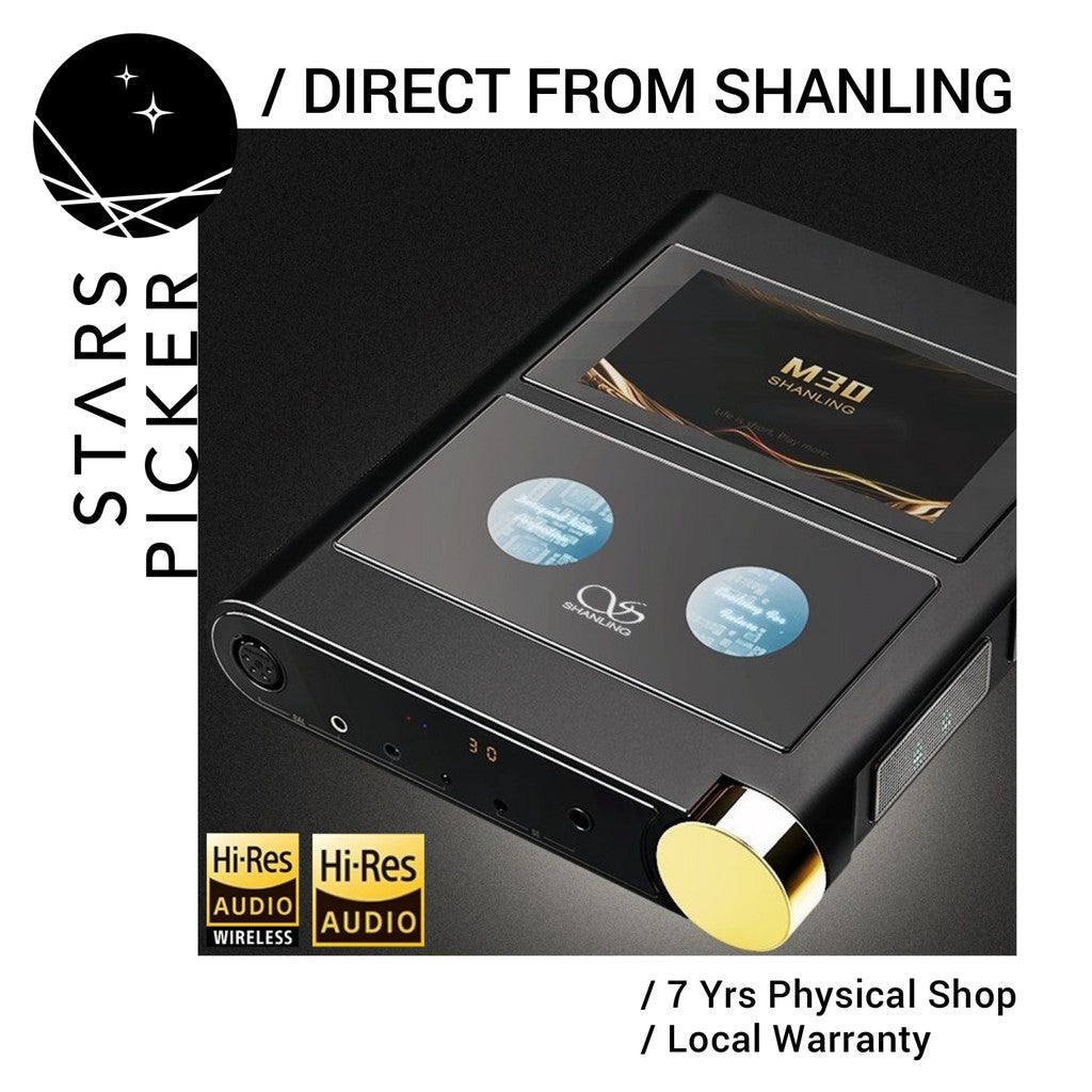 Shanling M30 - Modular Desktop Hi-Fi Streaming Player Dual AKM AK4497 MQA