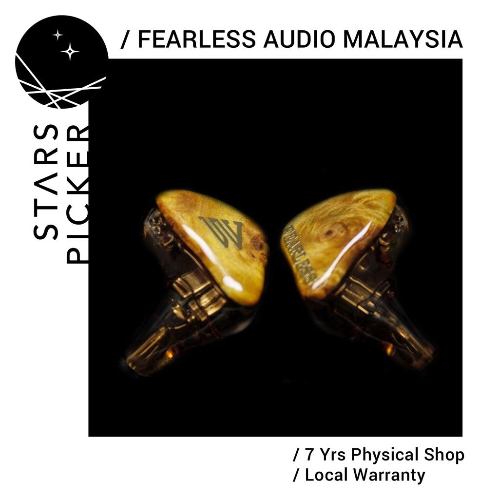 [PM best price] Fearless Audio S5H - Custom IEM Earphone / Universal 5 BA Balanced Armature In Ear with Detachable Cable