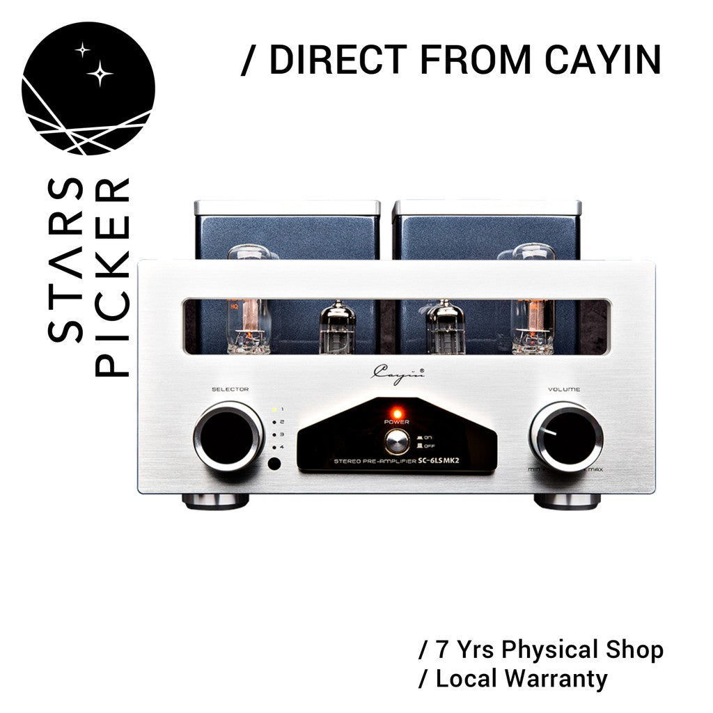 [PM best price] Cayin SC-6LS MK2 [230V version] - Stereo Vacuum Tubes Preamplifier