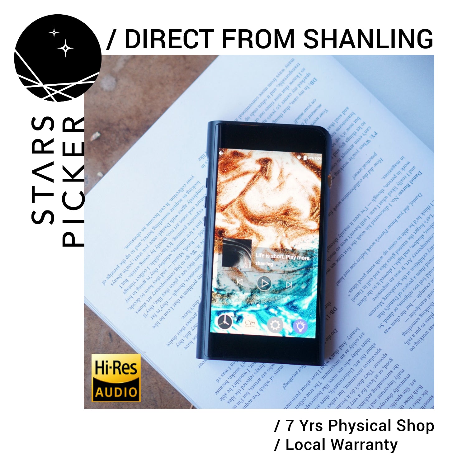 Shanling M6 (21) / M6 2021 - Portable DAP Digital Audio Player Full Android Dual DAC ESS Sabre ES9038Q2M