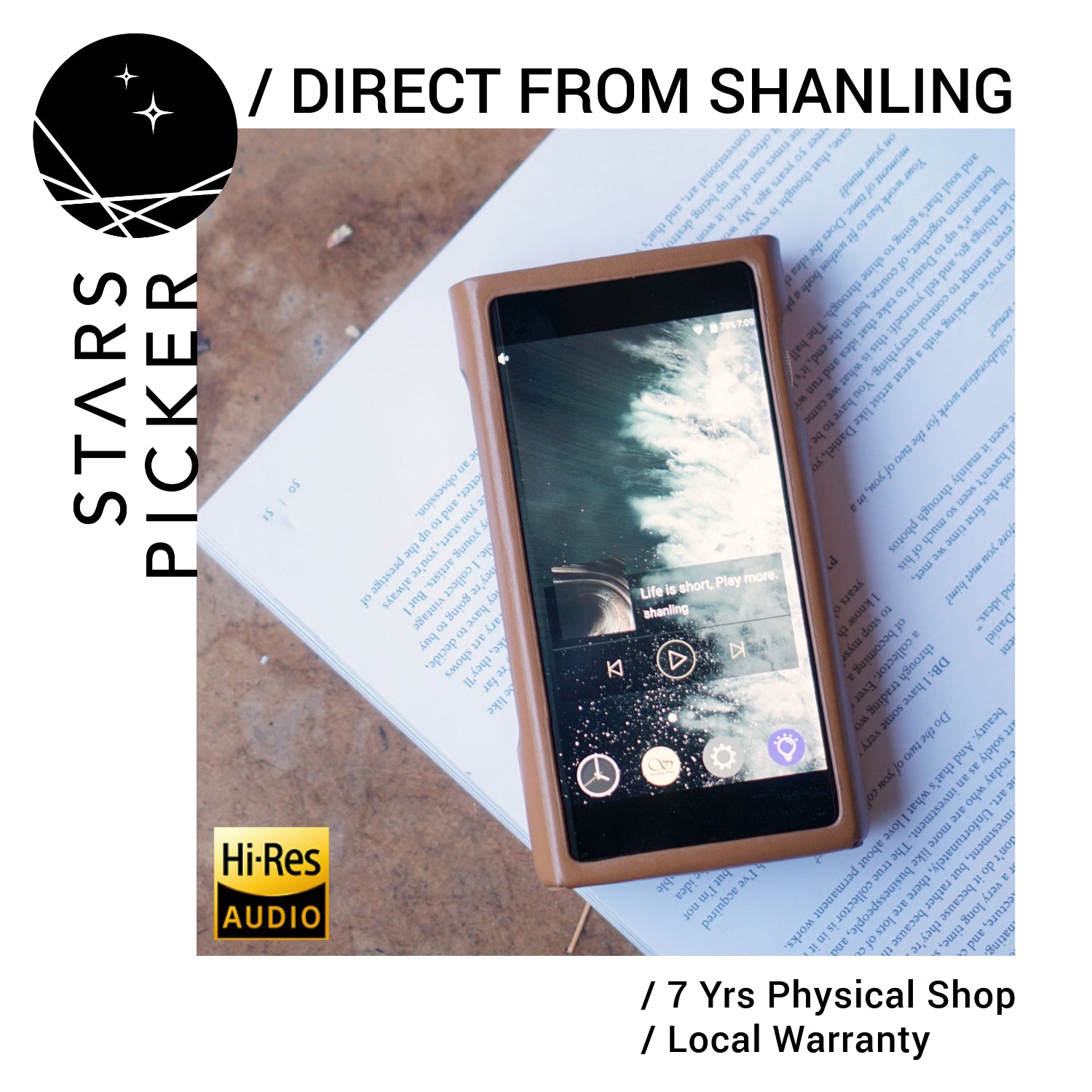 Shanling M6 Pro (21) - Portable DAP Digital Audio Player with MQA Full Android Interface Sabre ESS ES9068AS