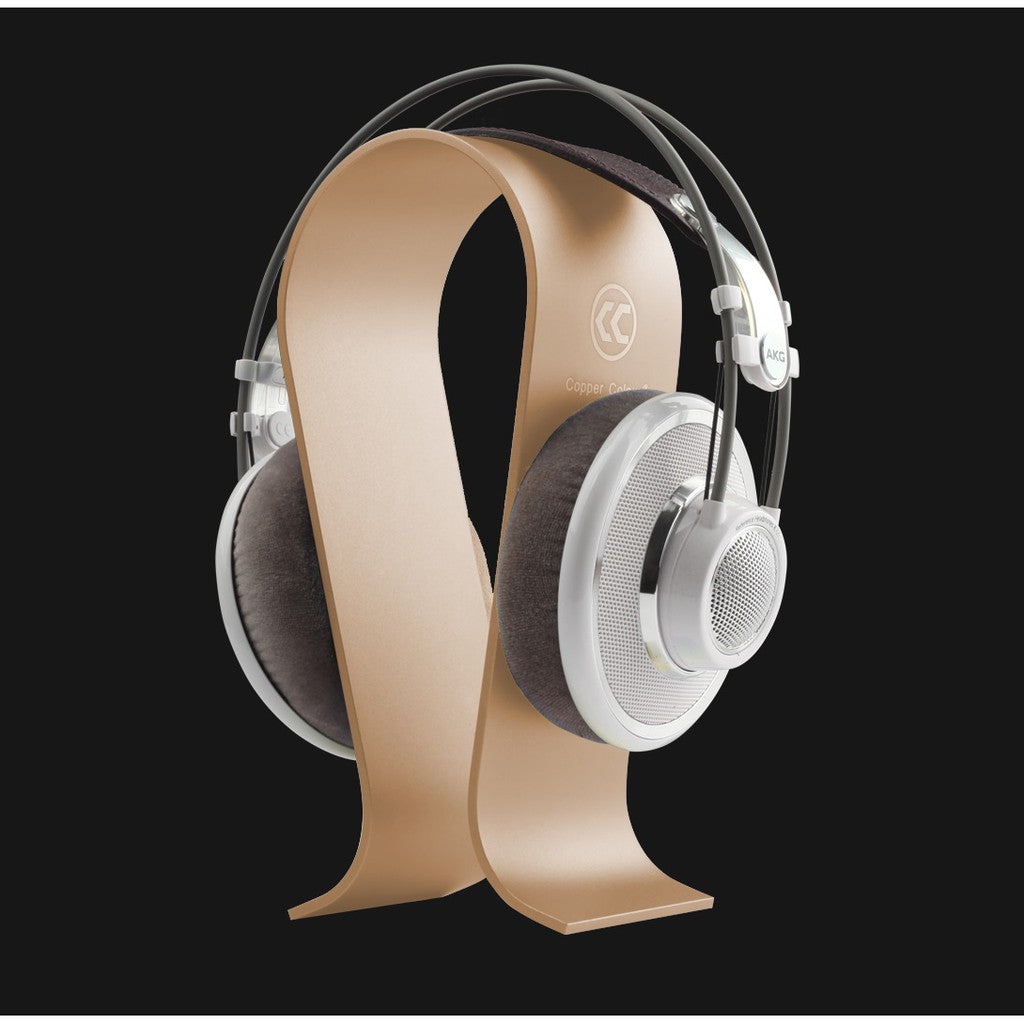 [PM best price] COPPER COLOUR Model 4 Omega Shape Aluminium Alloy Headphone Stand