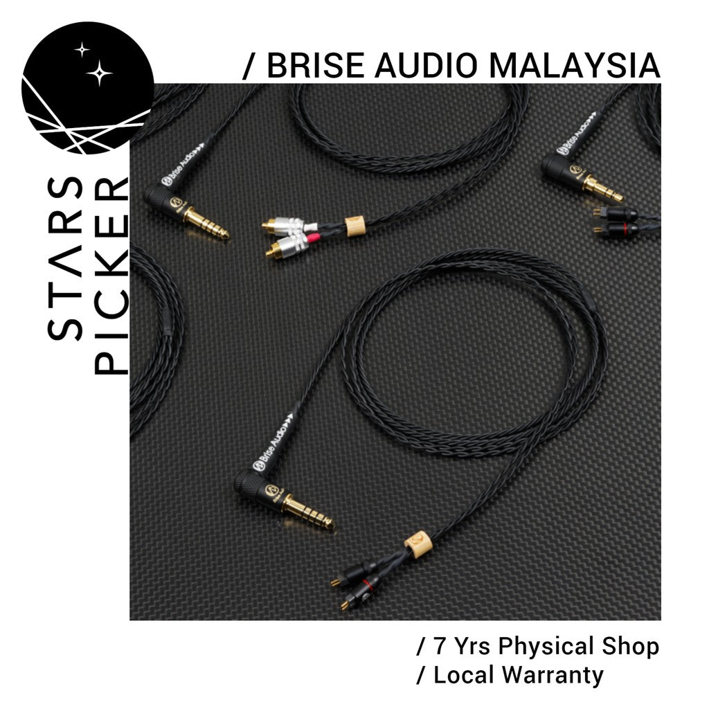 Brise Audio NAOBI-LE / NAOBI LE - Spiral77 for NAOBI Light Edition IEM Earphone Upgrade Replacement Cable