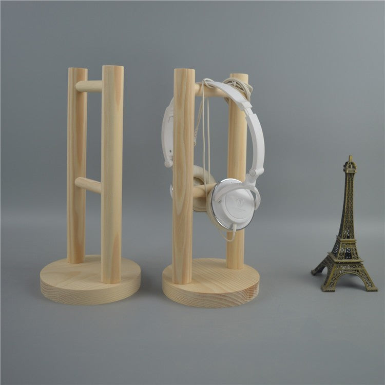 SP Single - Pine Wood Headphone Stand