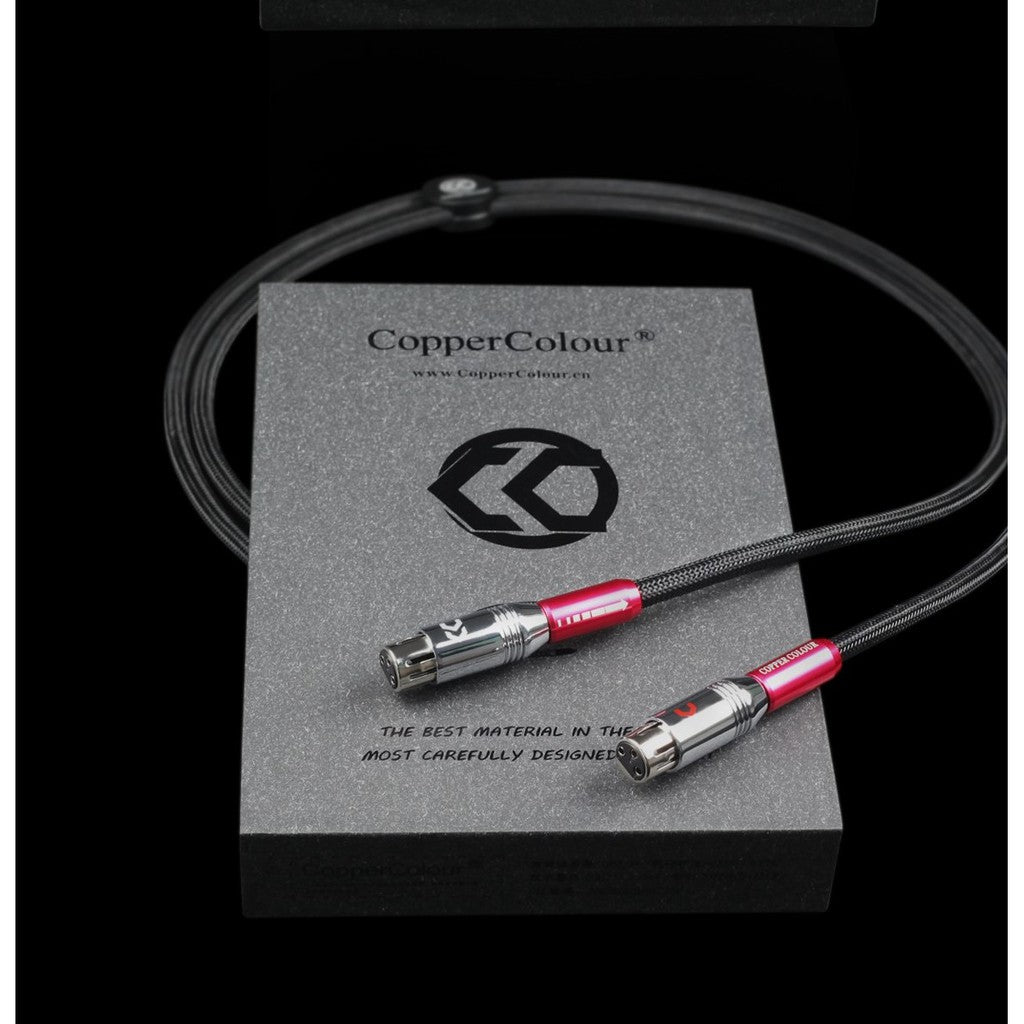 [pm best price] Copper Colour Beryllium Plus - RCA and XLR Interconnect OCC Copper Beryllium Alloy & Silver Cable