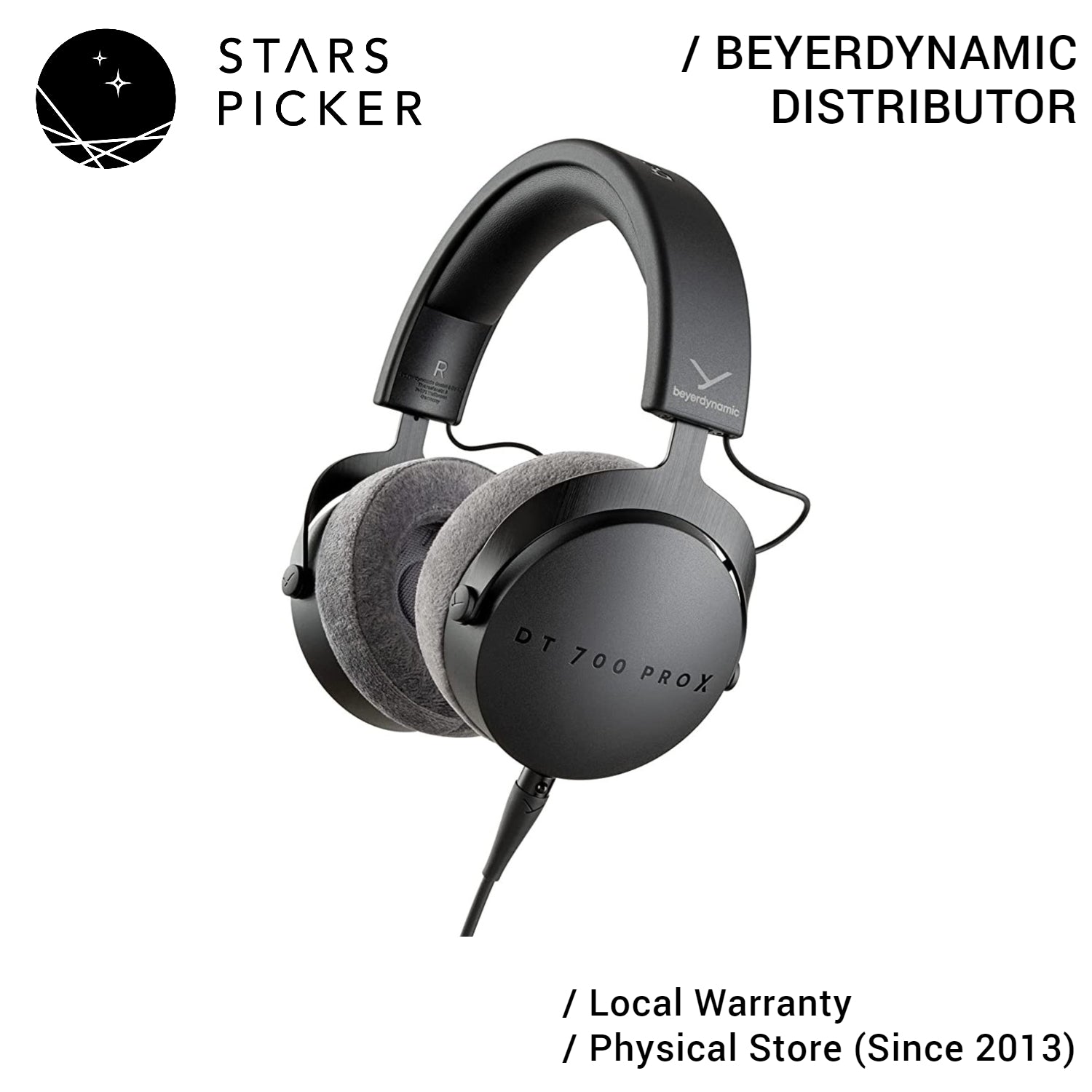 Beyerdynamic DT 700 PRO X (48 ohms) DT700 PRO X Closed Back Studio Headphones for Recording & Monitoring