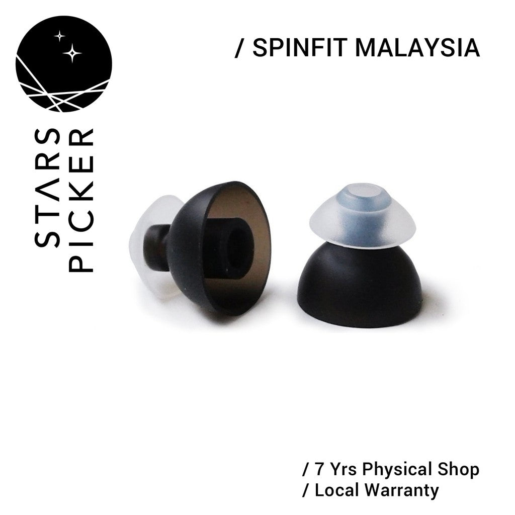 SpinFit CP240 CP-240 Premium Eartips 1 Pair (4mm)