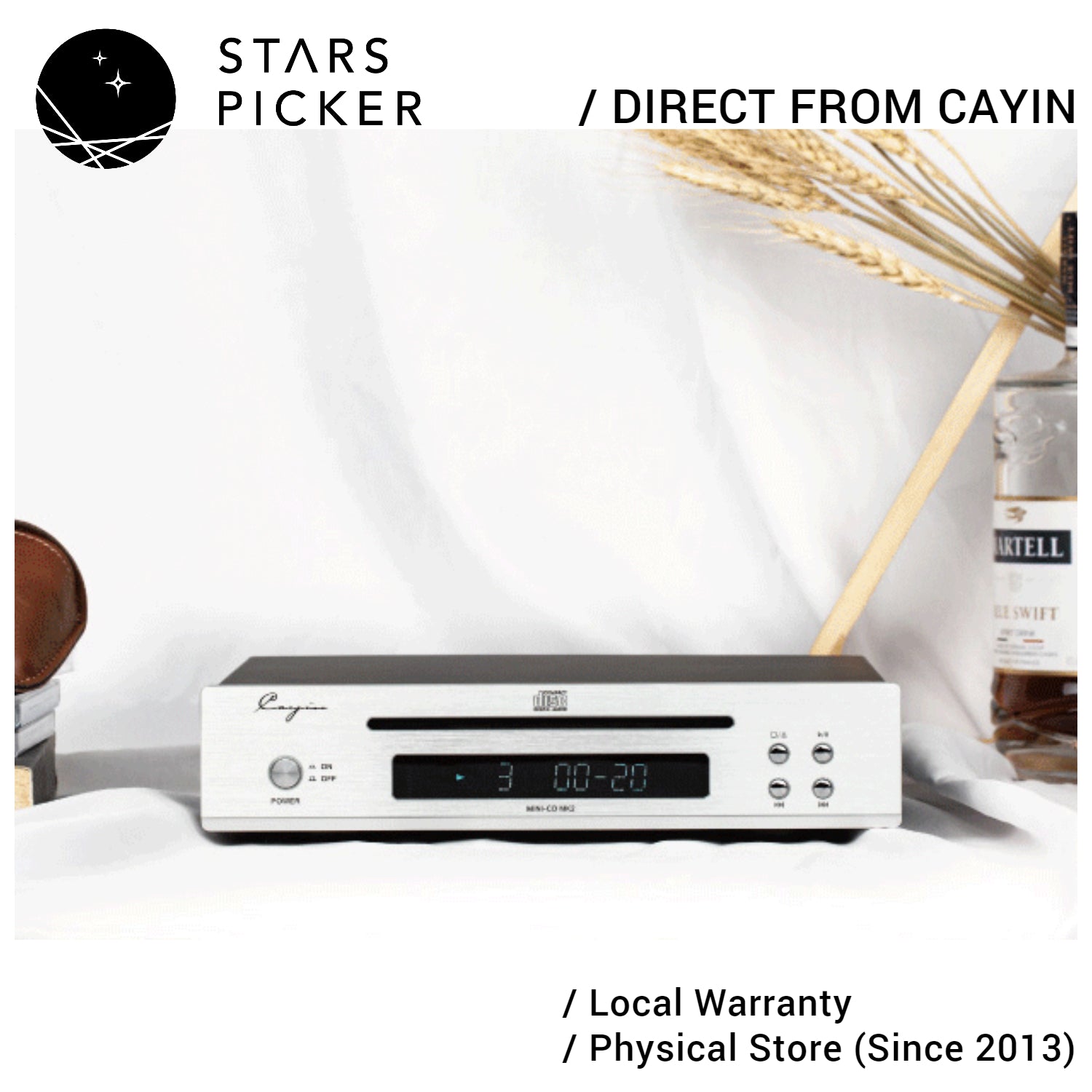 Cayin MINI-CD MK2 Compact Disc CD Player with Digital Output Coaxial I2S