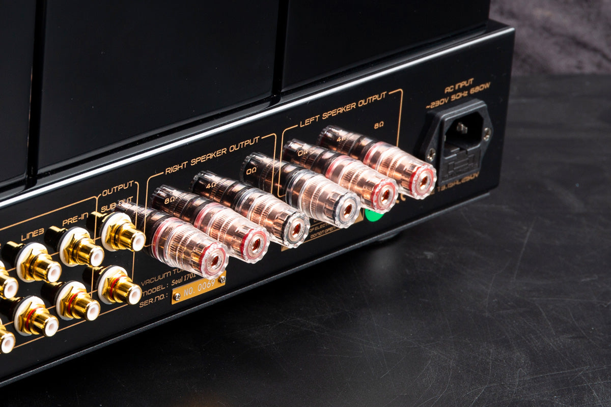 Cayin Soul 170i Vacuum Tube Integrated Amplifier Class AB Push-Pull KT170 Power Tube Ultralinear Triode Mode