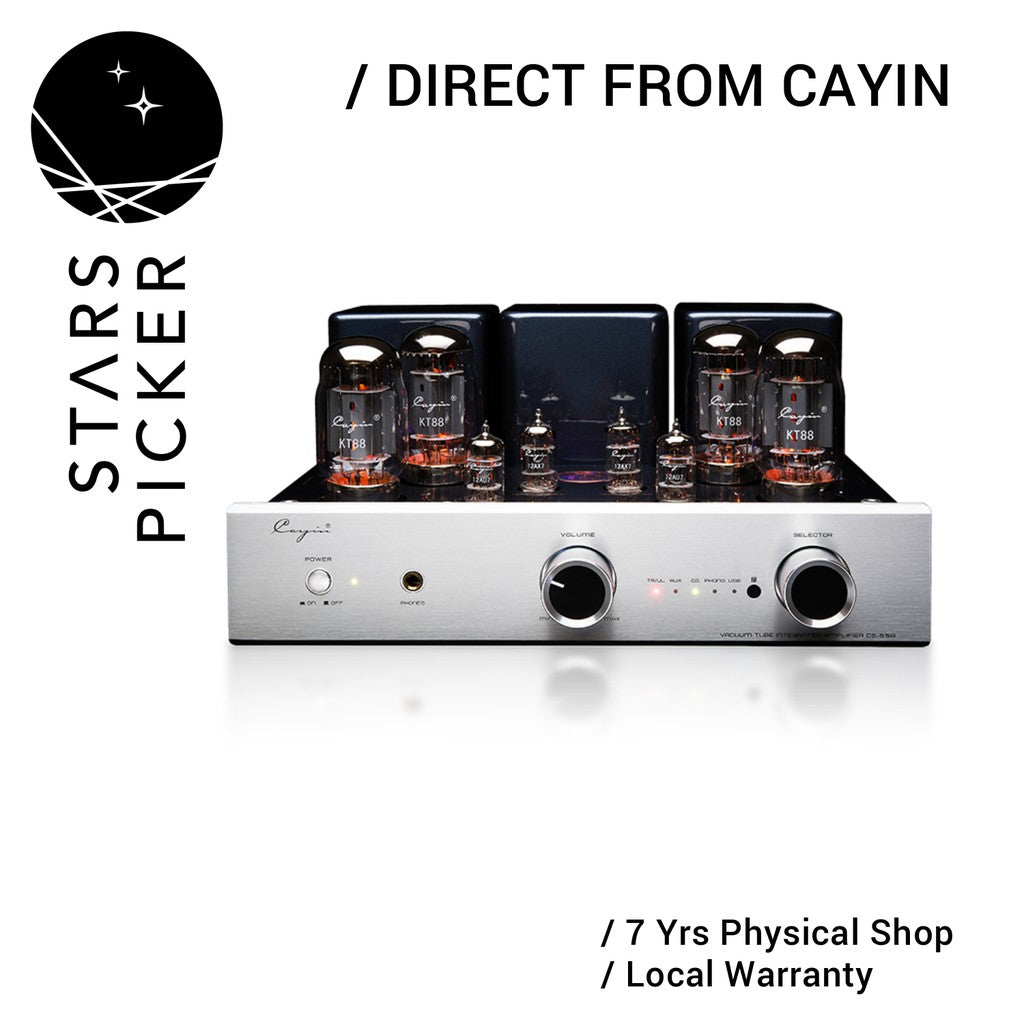 [PM best price] Cayin CS-55A [230V]- Integrated Amplifier Vacuum Tube Class AB Ultra-linear Push Pull Amplification