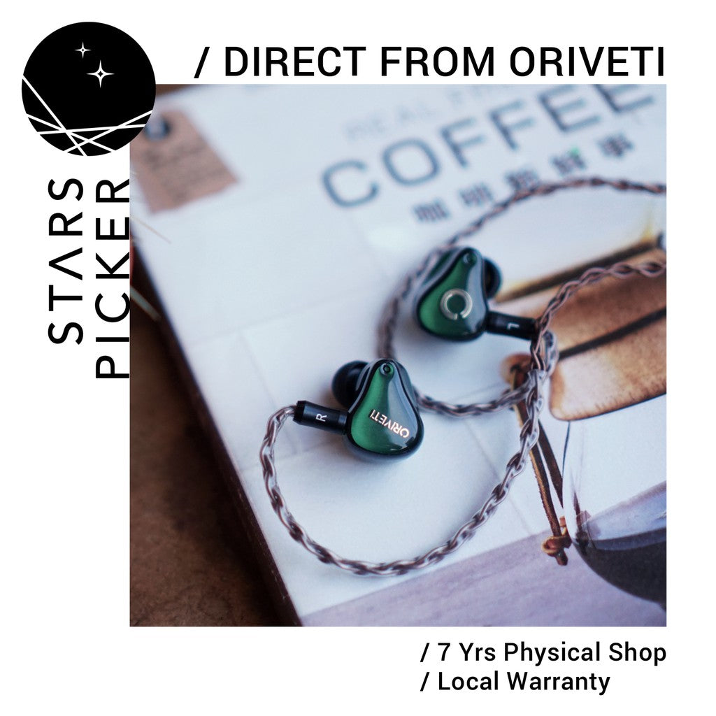 [PM best price] Oriveti O800 / OH800 - IEM Earphone 8 Balance Armature Drivers hand made Resin Shell Metal Nozzle
