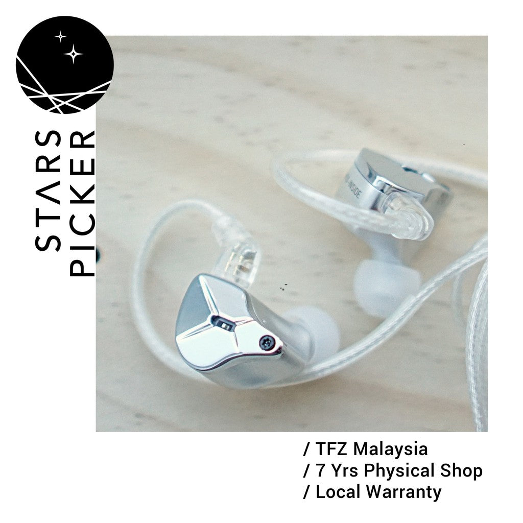 TFZ King Edition - 3rd Gen 11.4mm Diamond Diaphragm IEM Earphone with 2-way tune switch