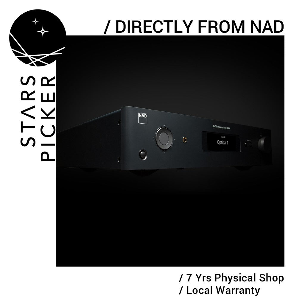 NAD C658 / C 658 - Preamplifiers BluOS Streaming DAC MDC DIRAC Live Room Correction MQA ESS Sabre 32bit