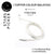 [PM Best Price] Copper Colour Pi In-Ear Monitor Silver Plated OCC Copper Upgrade Cable / IEM Replacement Cable /