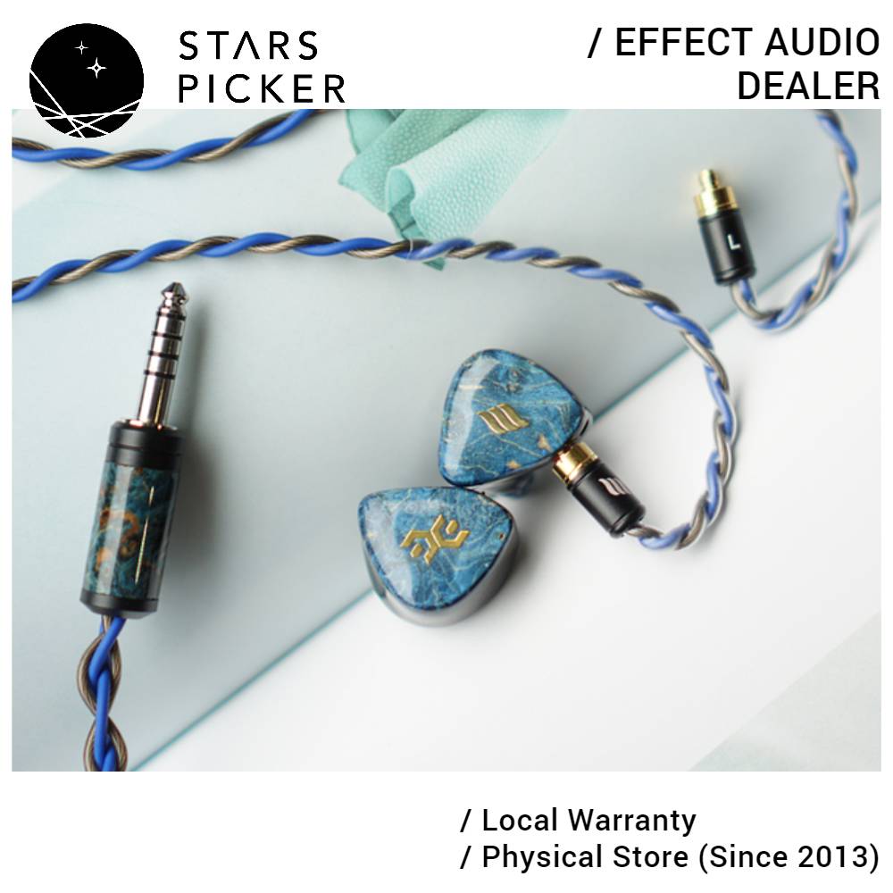 Effect Audio x Elysian Acoustic Labs GAEA (2022) 5 Driver Hybrid In Ear Monitor Foster DD DiVe Pass II