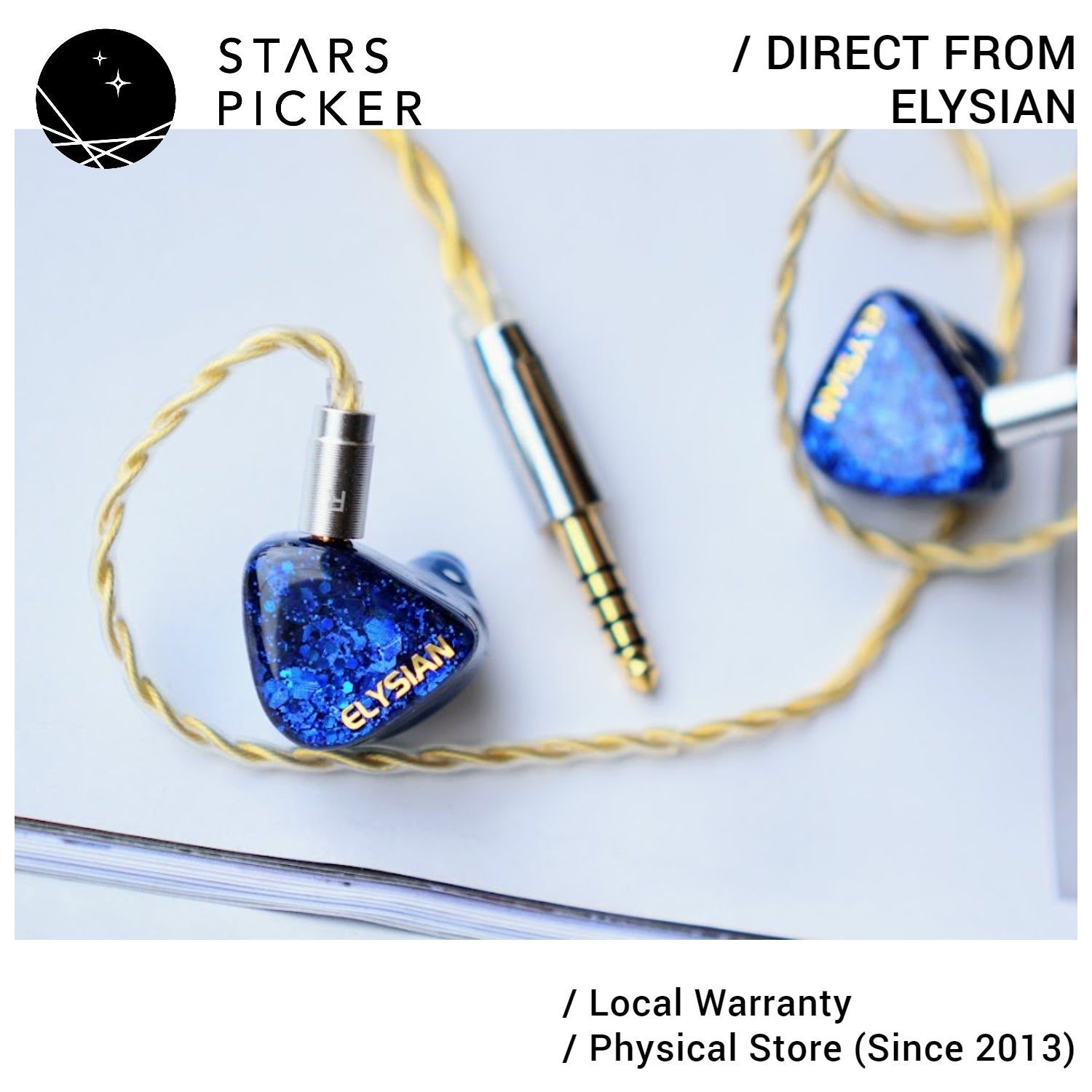 Elysian Acoustic Labs DIVA (new 2023 ver.) - 6 Drivers Universal IEM In ear monitor Adjustable Tuning Switch Earphone