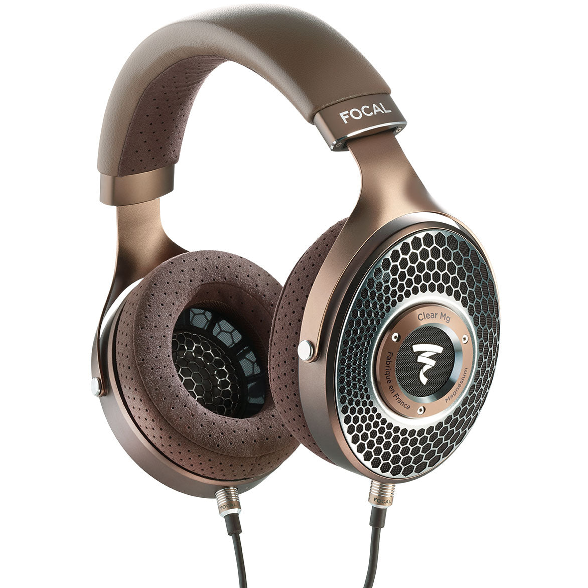 Focal CLEAR Mg (Made in France) Open-back Headphone with Magnesium M-shaped Dome Dynamic Driver