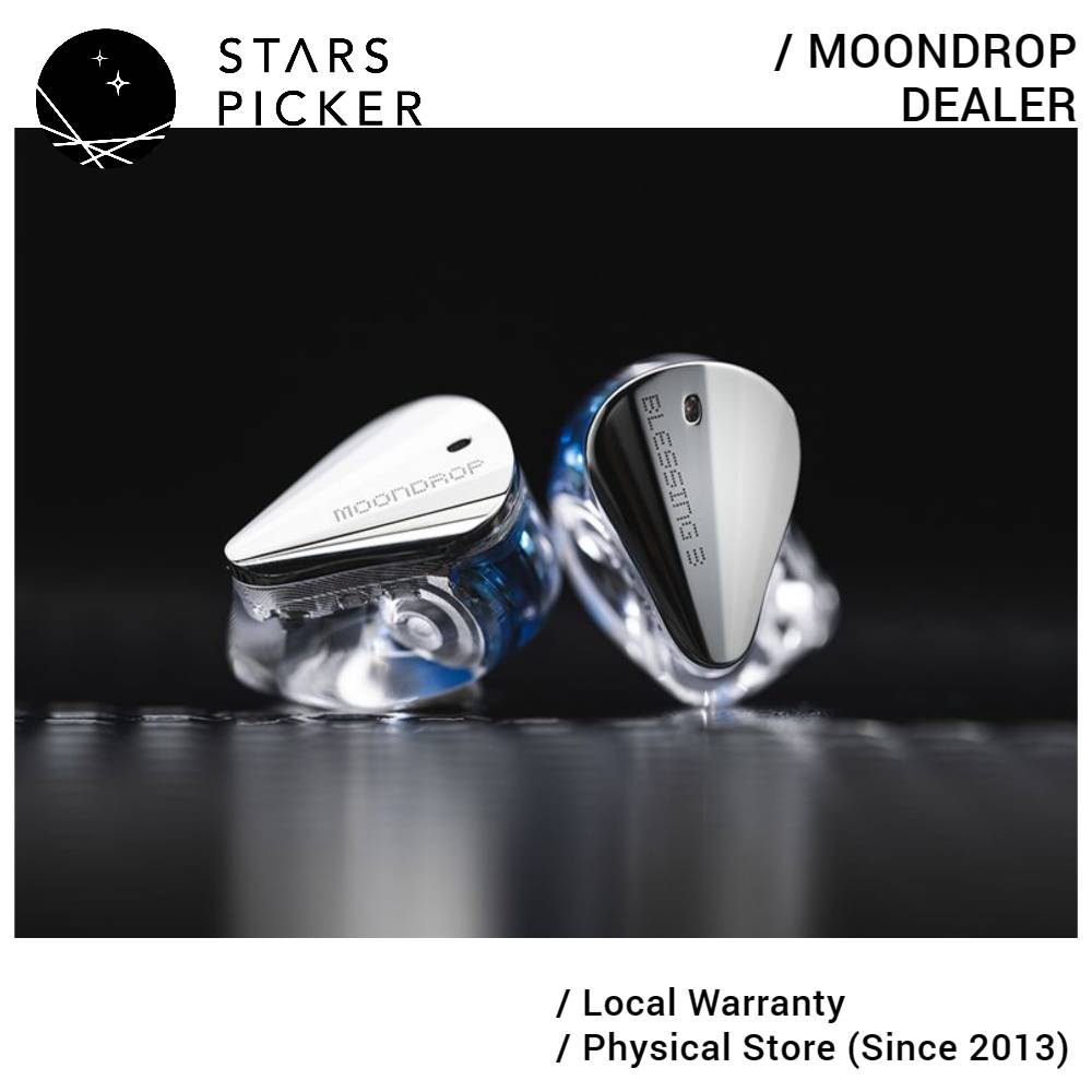 Moondrop Blessing3 / Blessing 3 (2023) 2DD+4BA Hybrid In-ear Monitor Earphone
