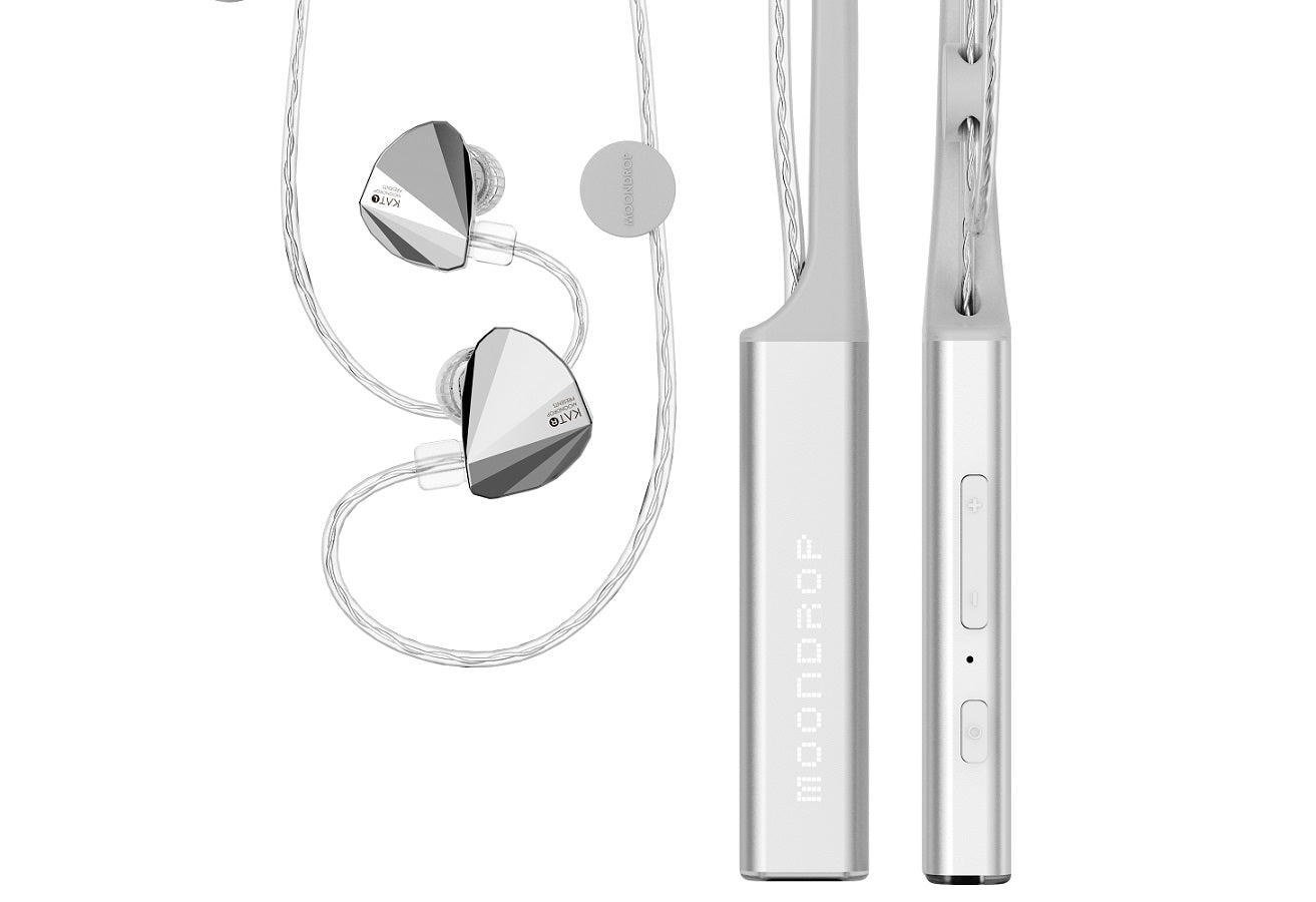 Moondrop LITTLE WHITE / Littlewhite Wireless Bluetooth Neckband Cable CS43131+QCC5144 LHDC & aptX HD + Adaptive