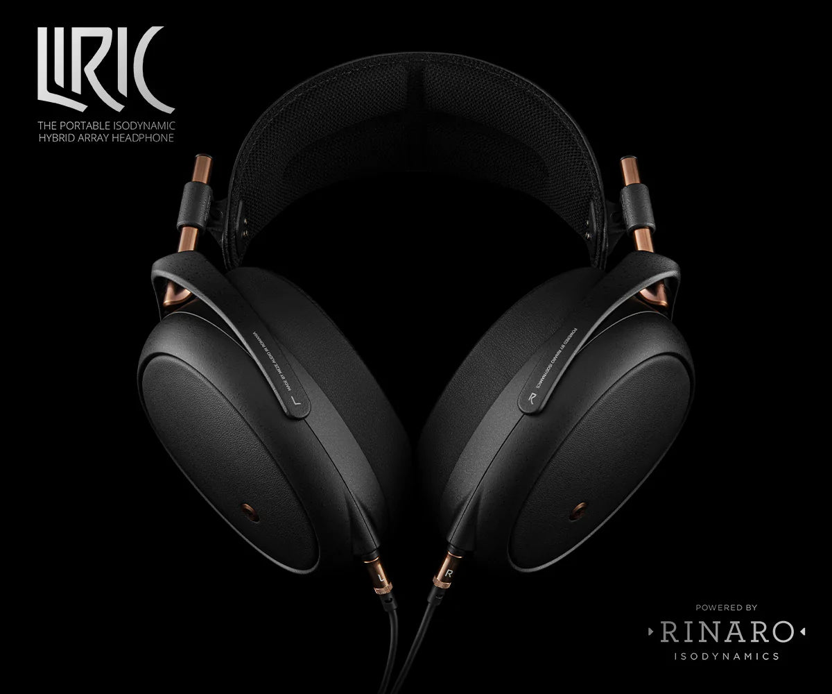 Meze LIRIC - Portable Isodynamic Hybrid Array Headphone Powered by RINARO