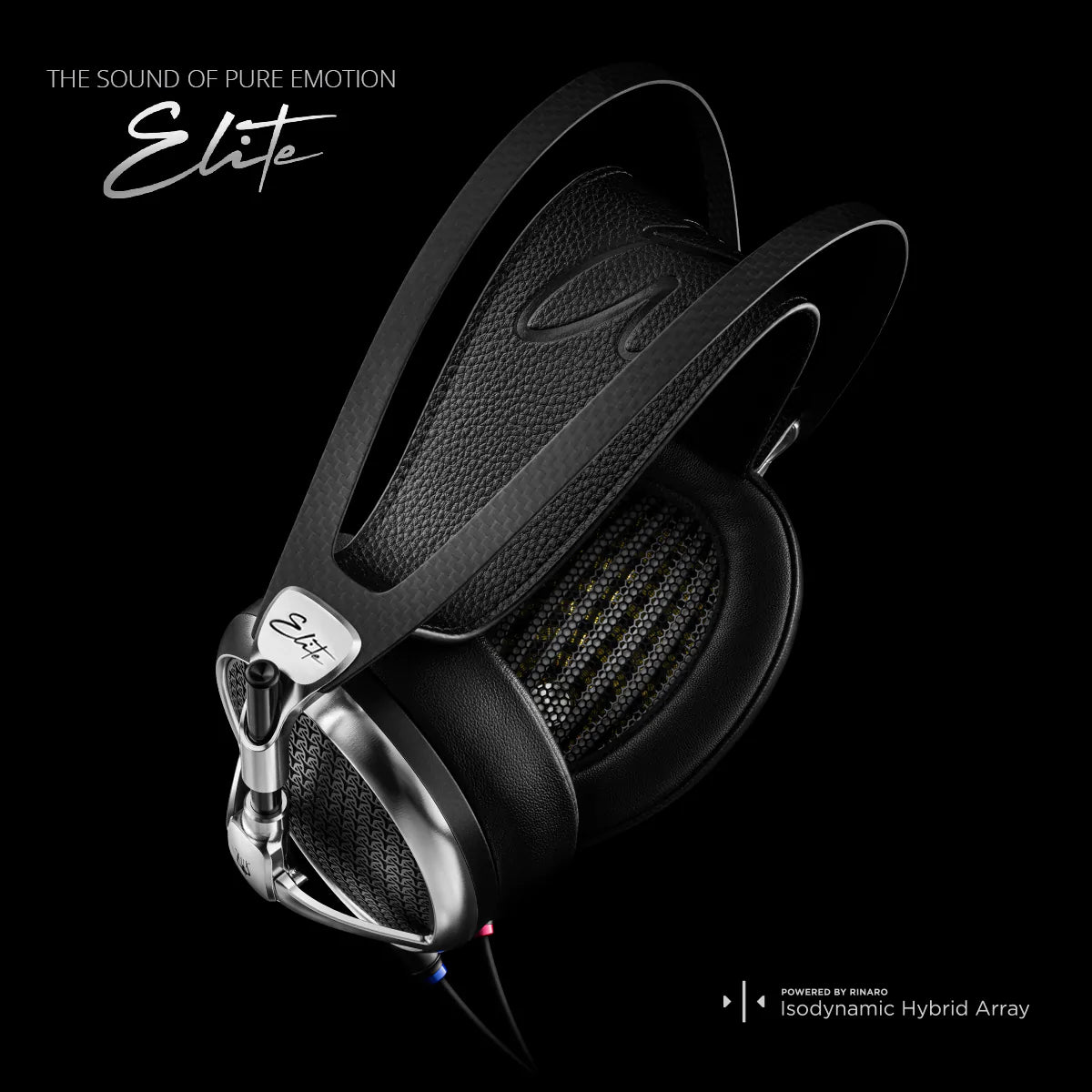 Meze ELITE - State of the art Over Ear Headphone Powered by RINARO Isodynamic Hybrid Array
