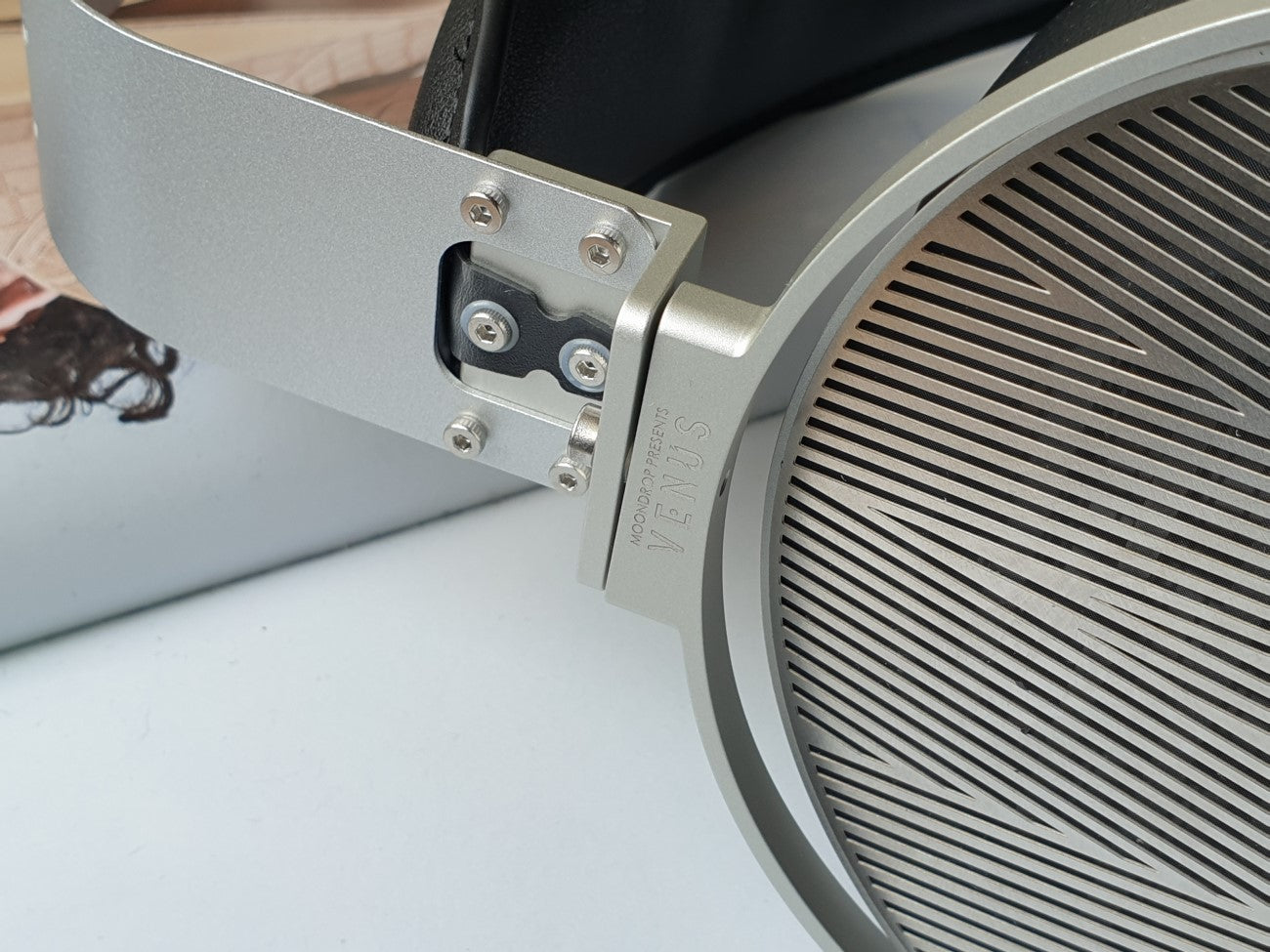[5% off + 50% off for Spinfit] Moondrop VENUS Flagship Full-Size Planar Magnetic Headphone 100mm Sub-Nanometer Diaphragm