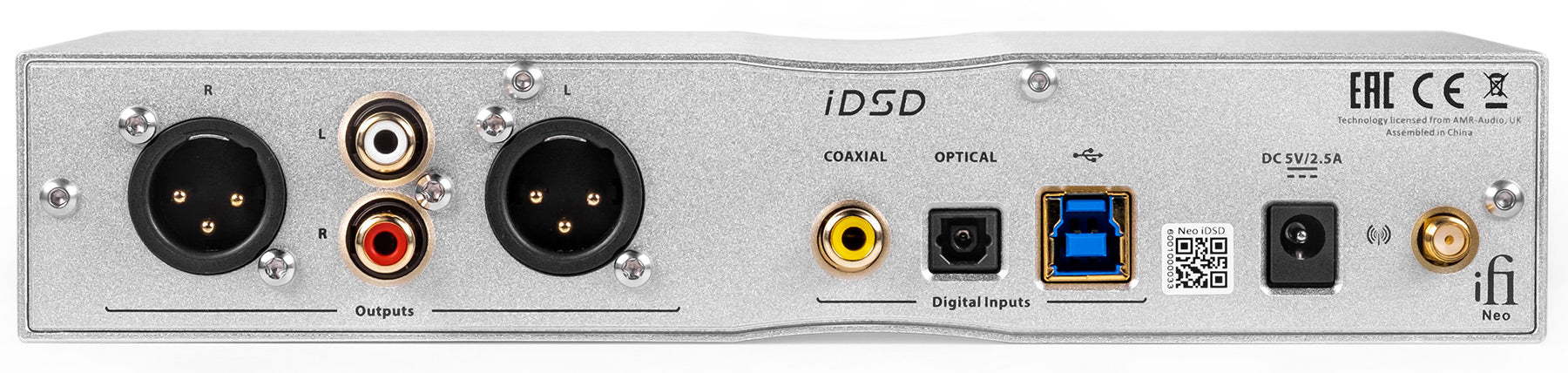 iFi audio NEO iDSD - Desktop Balanced DAC Amplifier system with Bluetooth & MQA decoding support