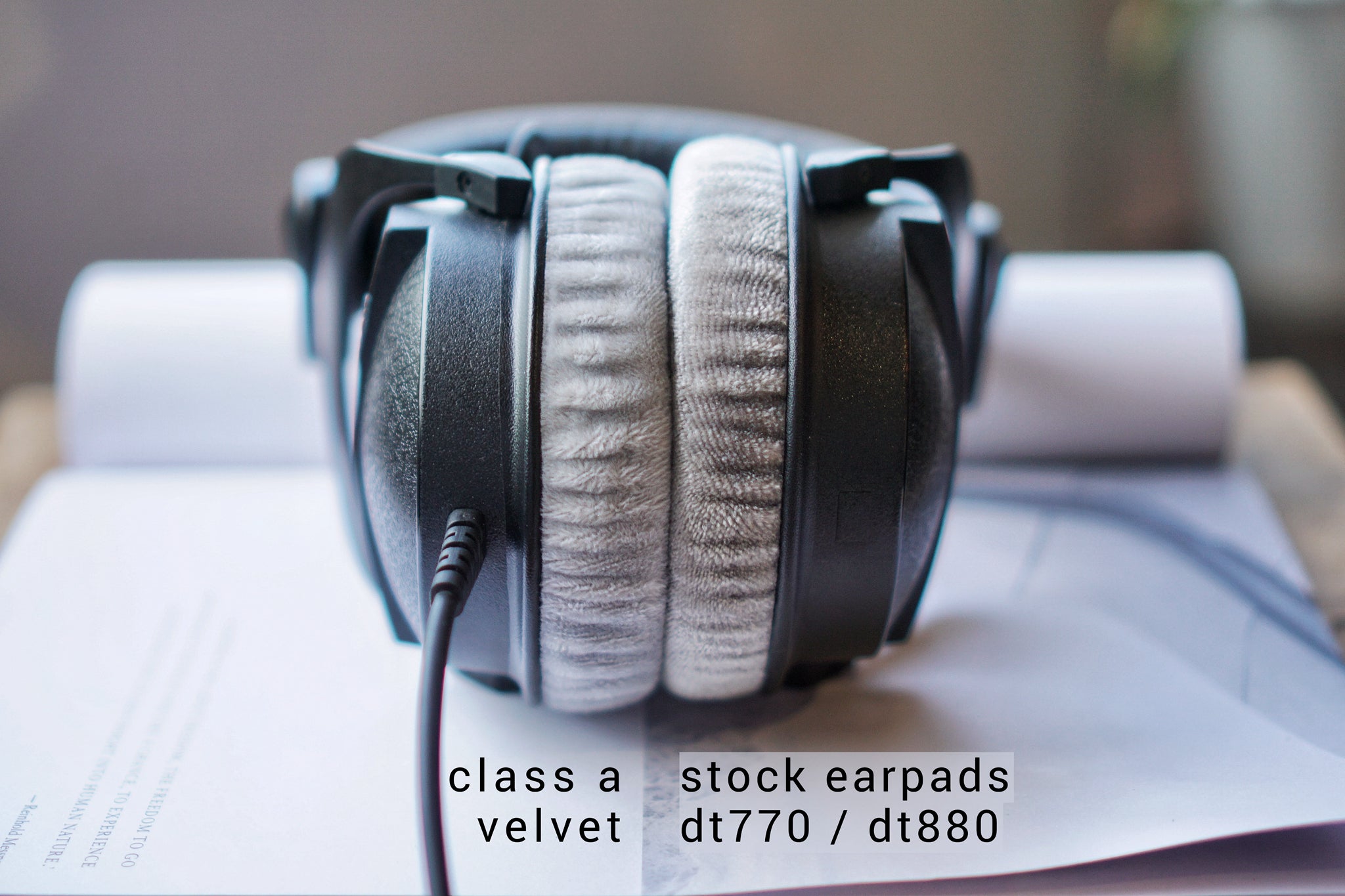 Class A Velvet : Beyerdynamic DT770 / DT880 / DT990 / MMX300 / DT1770 / DT1990 / Amiron / T5 / T1