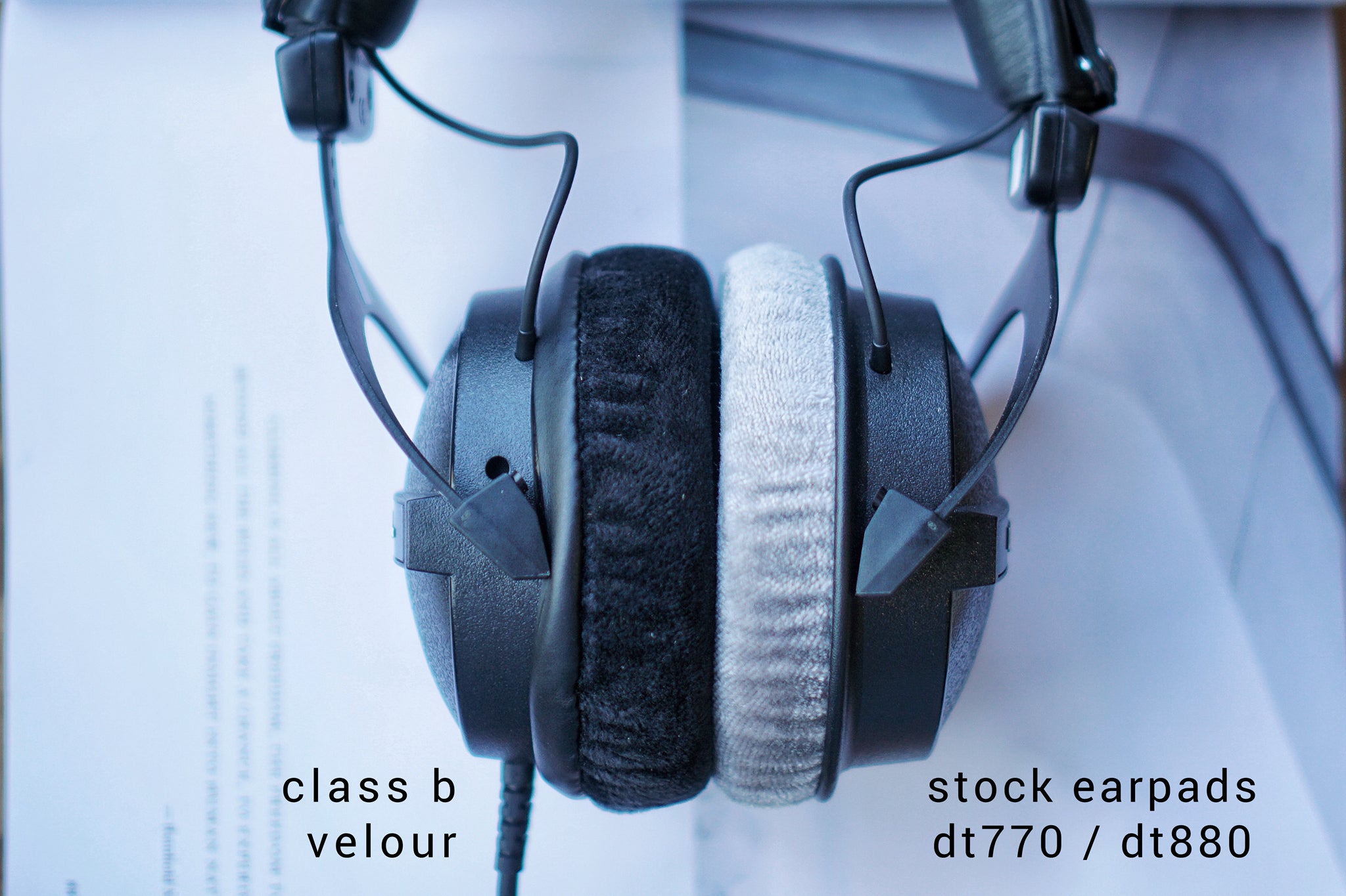 Class B Velour : Beyerdynamic DT770 / DT880 / DT990 / MMX300 / DT1770 / DT1990 / Amiron / T5 / T1