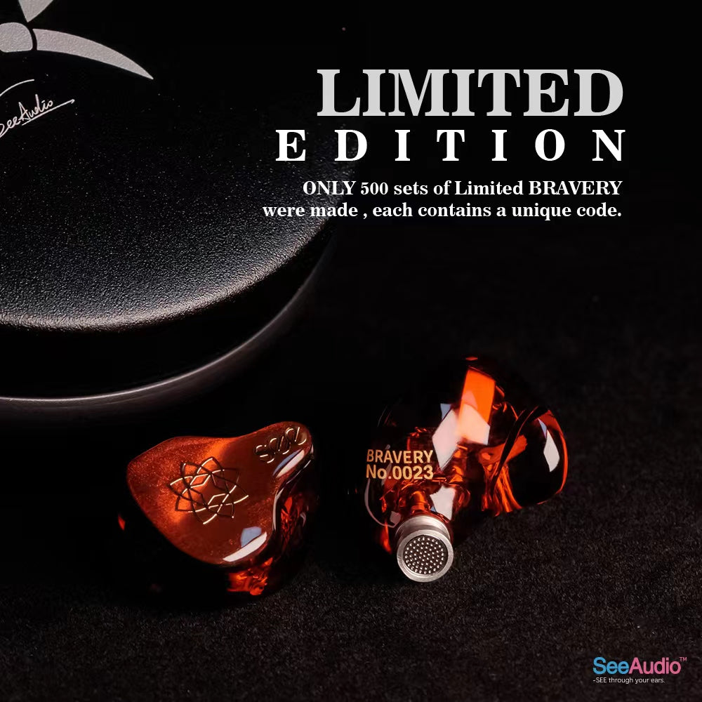 [5% off] See Audio BRAVERY ANNIVERSARY EDITION (2022) - Seeaudio Limited to 500 units Globally (with FOC Rinko Mousepad)