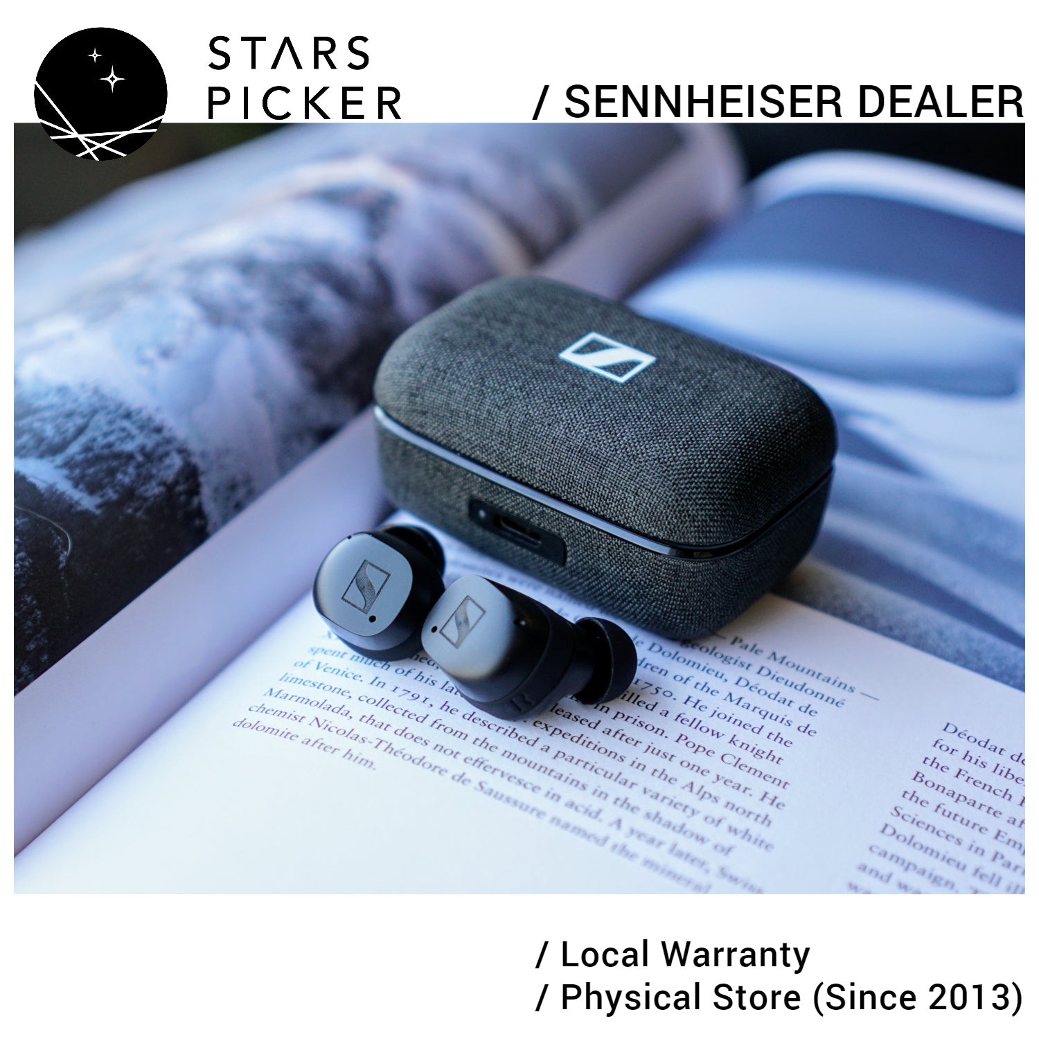 Sennheiser MOMENTUM True Wireless 4 TWS Earphone ANC Noise Cancelling MTW4