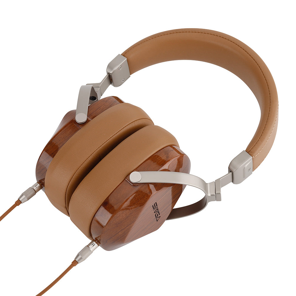 Sivga ORIOLE (2022) 50mm Dynamic Driver Hifi Close-back Over-ear Wooden Earcup Headphone