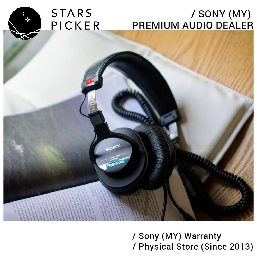 [Sony MY Premium Dealer] Sony MDR-7506 Professional Audio Studio Monitoring Closed-back Headphones (Local Set)