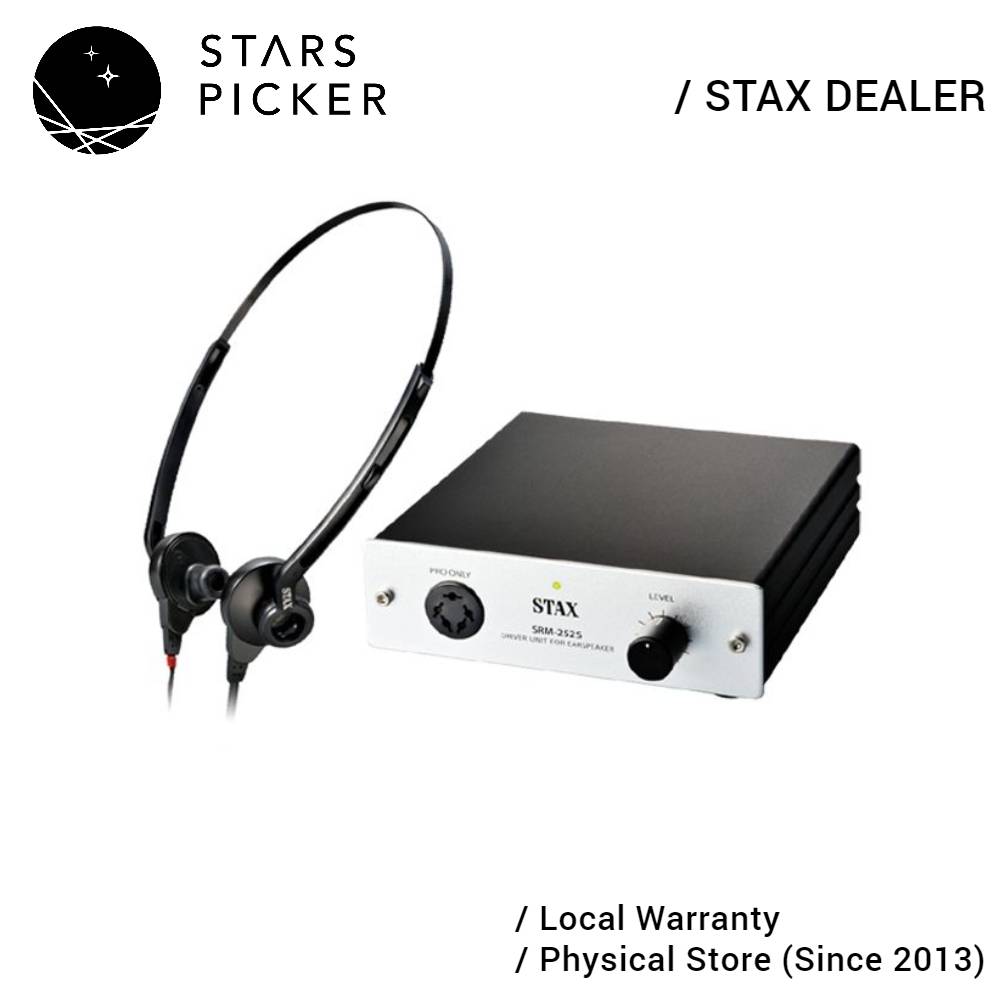 STAX SRS-005S MK2 (SR-003 MK2 + SRM-252S combo package) Electrostatic Earphone and Electrostatic Energizer