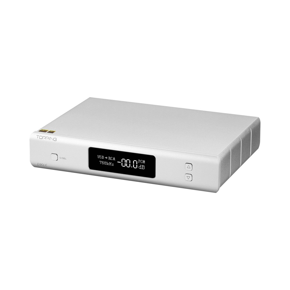 [5% off] Topping D90LE (2022) Hi-Res Fully Balanced HIFI Desktop DAC ES9038PRO Bluetooth 5.0 LDAC Transmission