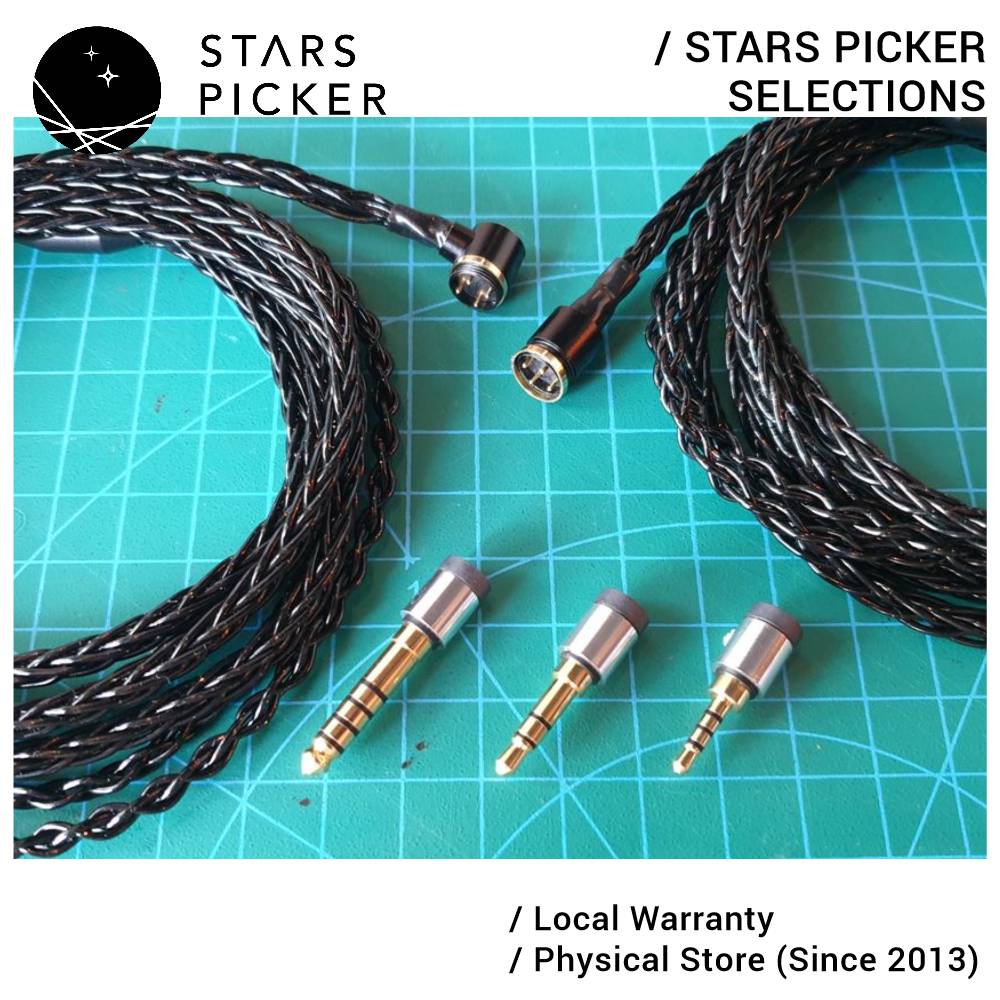 [Uranus Cable Add-on Only] TYERST Interchangeable Plug 2.5mm BAL / 3.5mm S-E / 4.4mm BAL