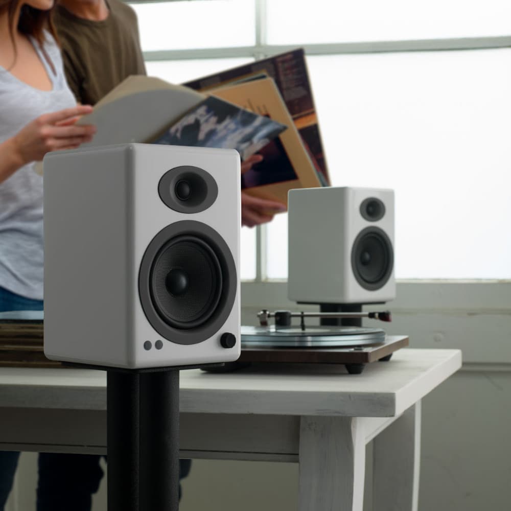 [DEMO CLEARANCE SALES] Audioengine A5+ Wireless Home Music System with Bluetooth aptX-HD